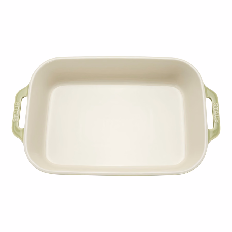 3-pc, Rectangular Baking Dish Set, Light Green
