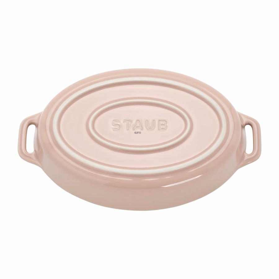 4-pc, Macaron Mixed Baking Dish Set, Light Pink