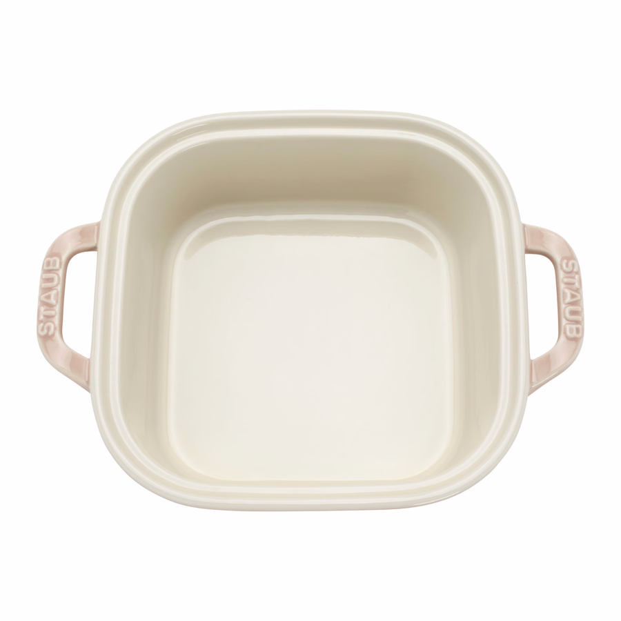 4-pc, Macaron Mixed Baking Dish Set, Light Pink