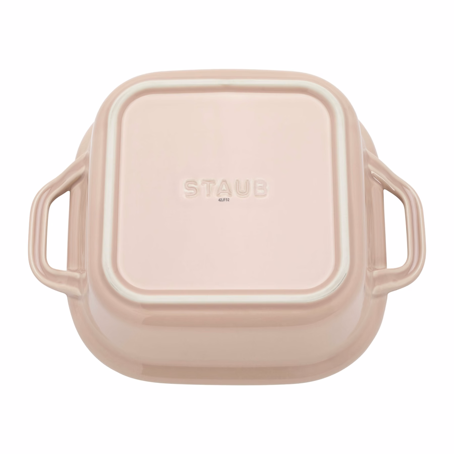 4-pc, Macaron Mixed Baking Dish Set, Light Pink