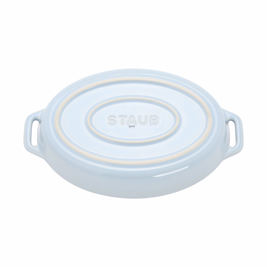 4-pc, Macaron Mixed Baking Dish Set, Light Blue