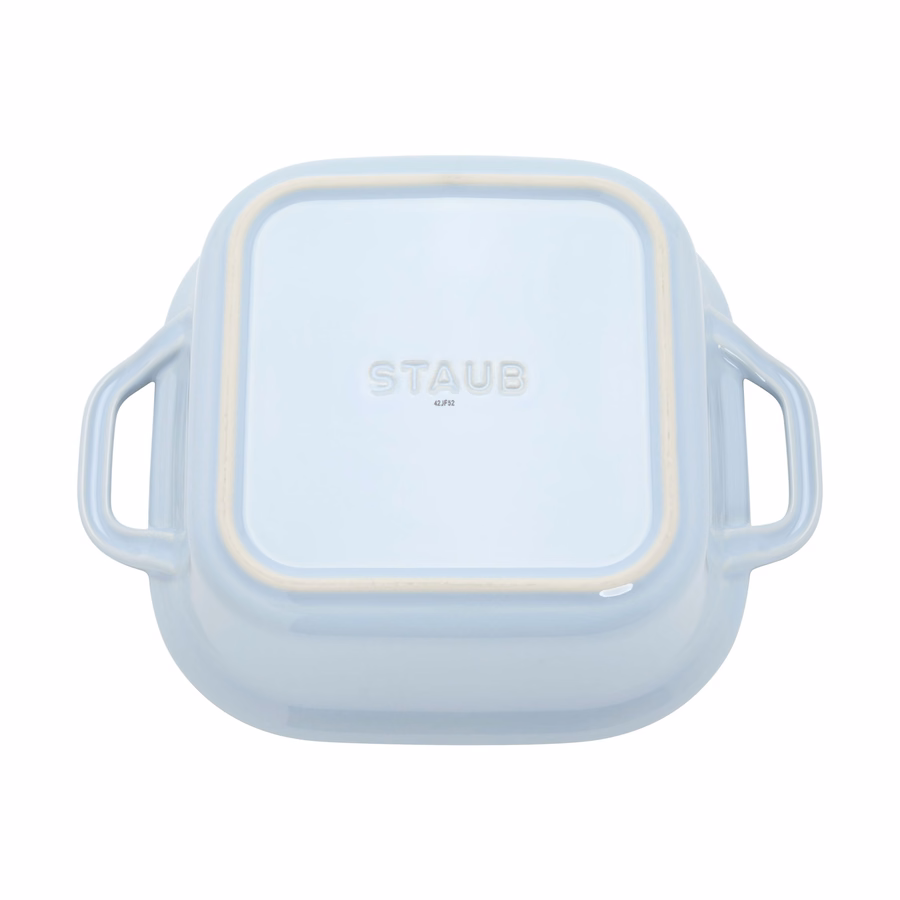 4-pc, Macaron Mixed Baking Dish Set, Light Blue