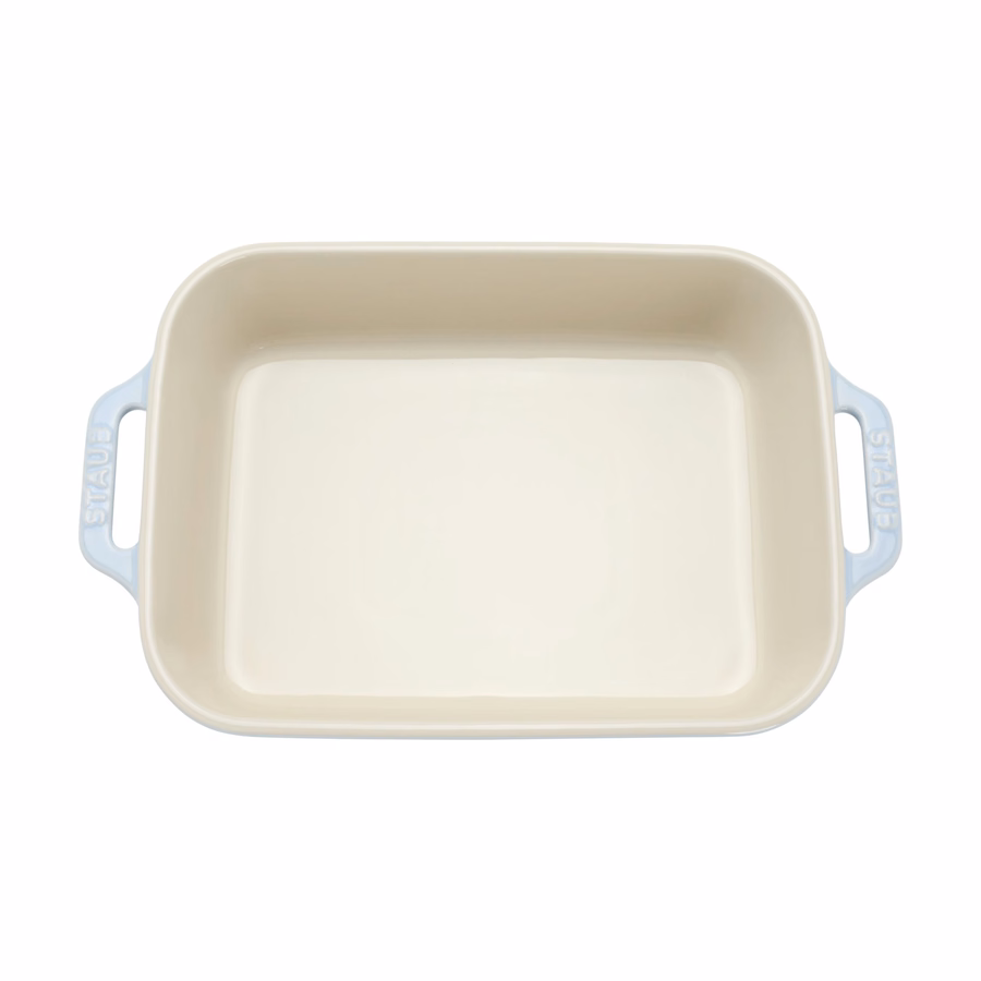 4-pc, Macaron Mixed Baking Dish Set, Light Blue