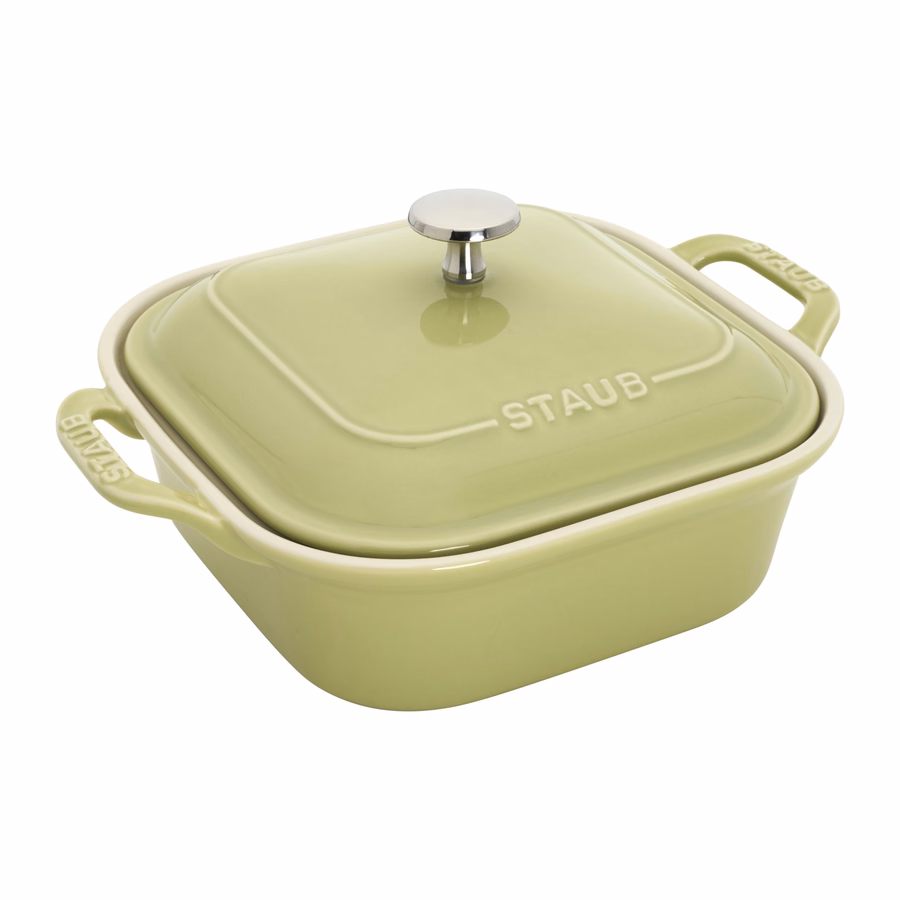 4-pc, Macaron Mixed Baking Dish Set, Light Green