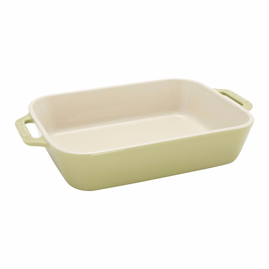 4-pc, Macaron Mixed Baking Dish Set, Light Green