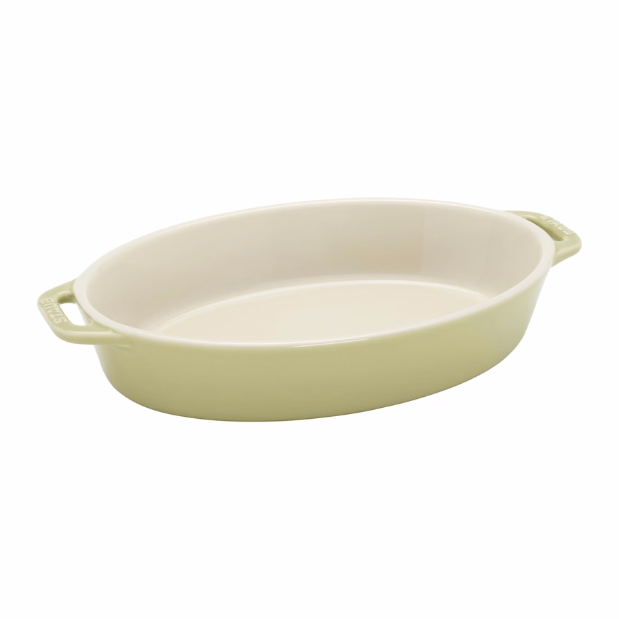 4-pc, Macaron Mixed Baking Dish Set, Light Green