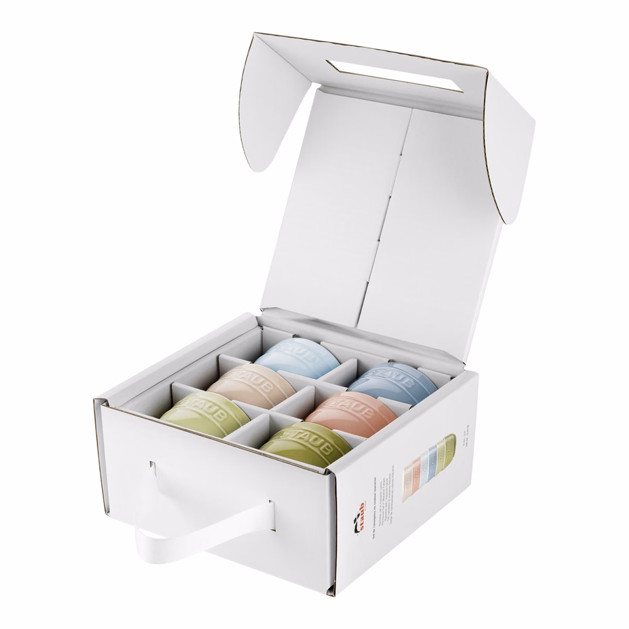 4-inch / 6-pc, Prep Bowl Set Macaron, Mixed Colors