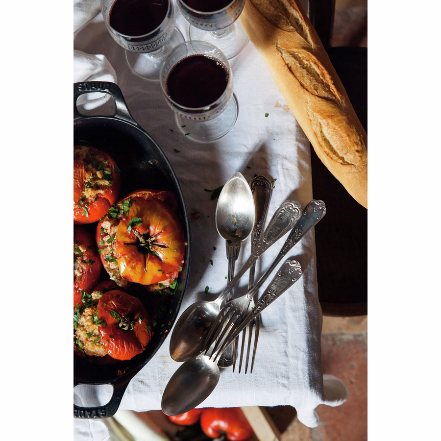 6-inch, Oval, Mini Gratin Baking Dish, Graphite Grey