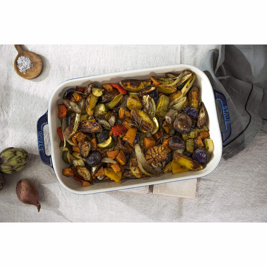 3-pc, Mixed Baking Dish Set, Dark Blue