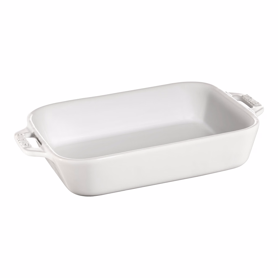 2-pc, Rectangular Baking Dish Set, White