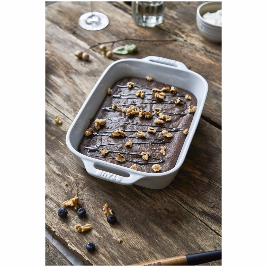 2-pc, Rectangular Baking Dish Set, White