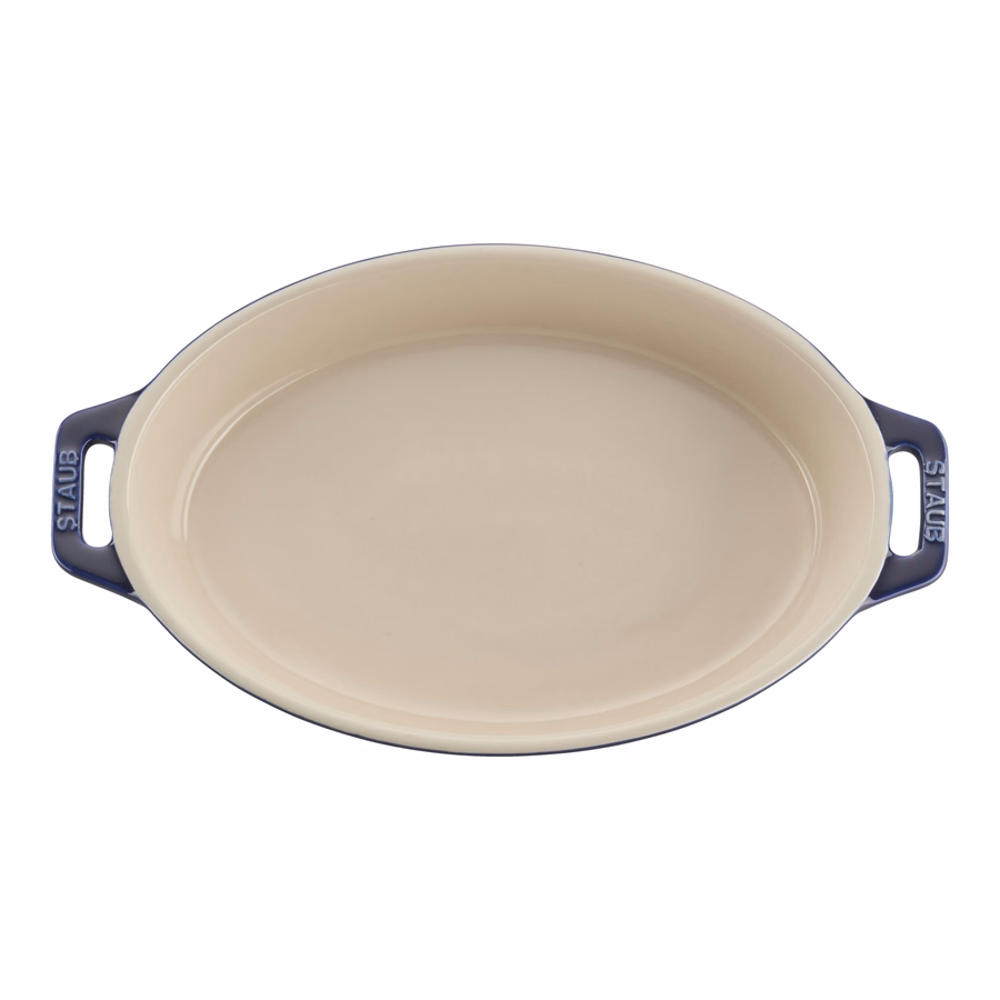2-pc, Oval Baking Dish Set, Dark Blue