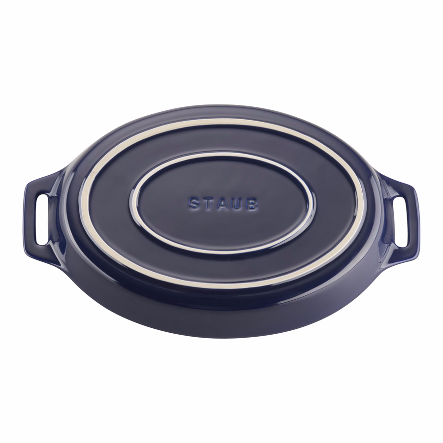 2-pc, Oval Baking Dish Set, Dark Blue