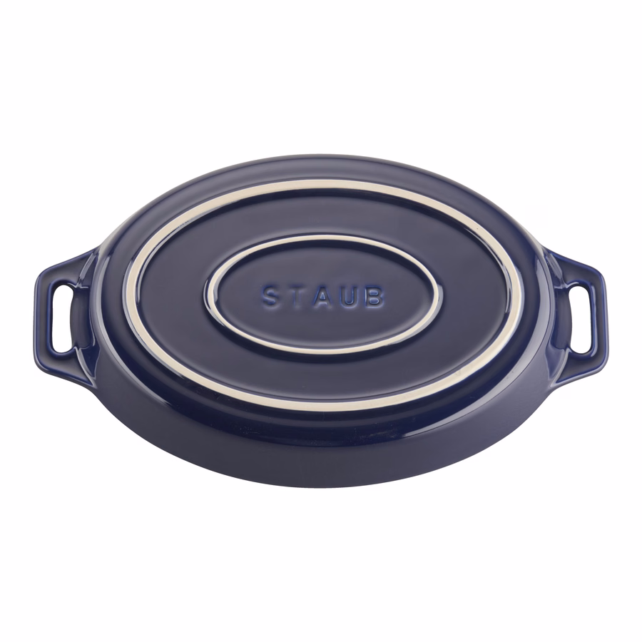 2-pc, Oval Baking Dish Set, Dark Blue