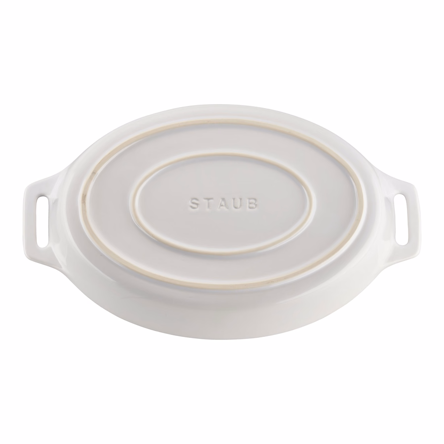 2-pc, Oval Baking Dish Set, White