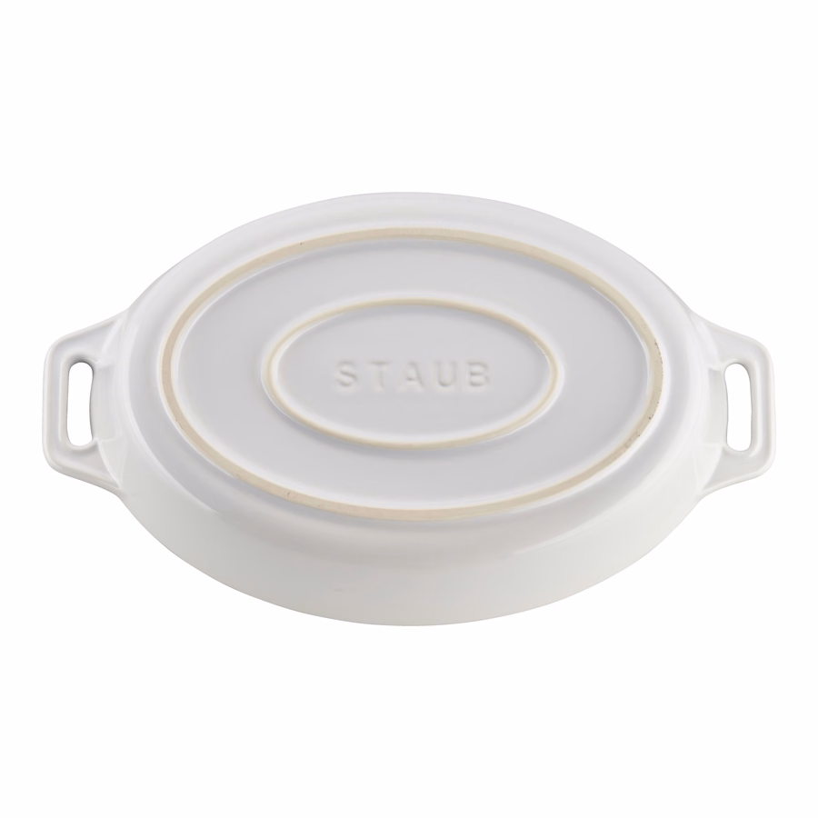 2-pc, Oval Baking Dish Set, White