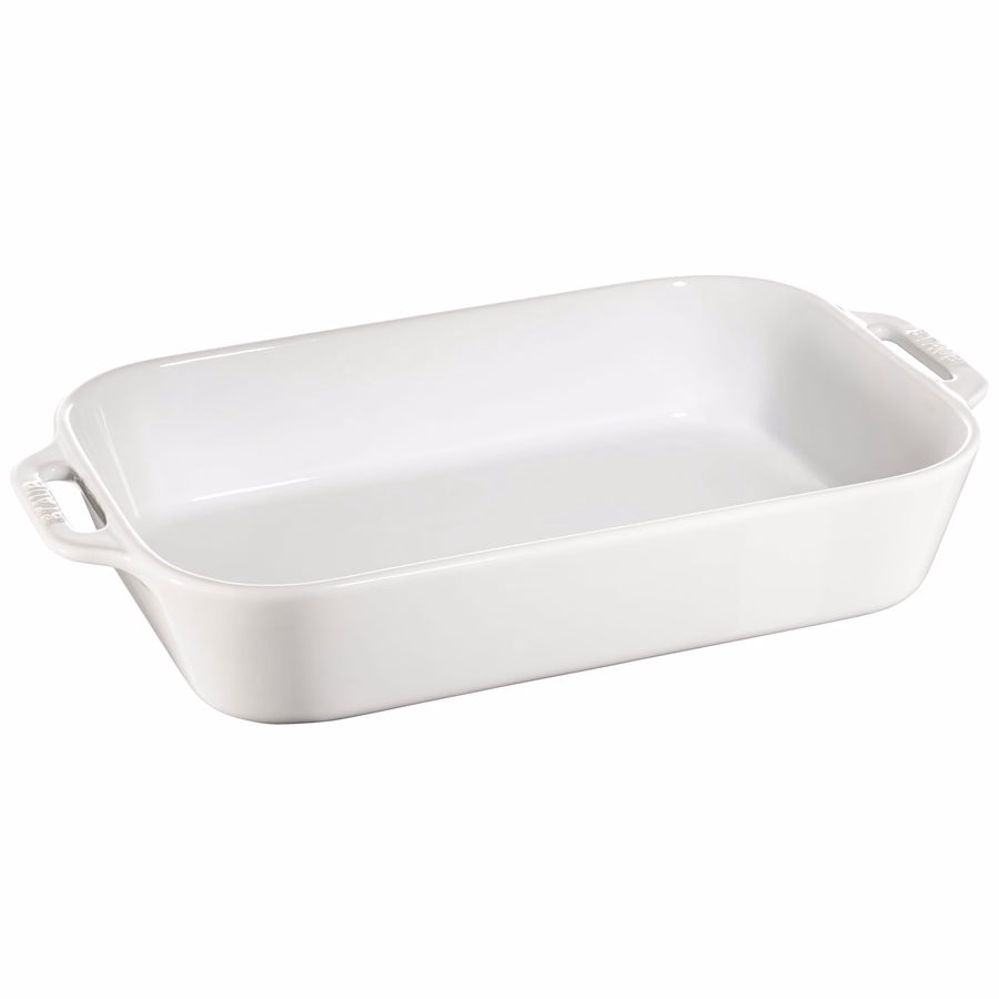 3-pc, Mixed Baking Dish Set, White