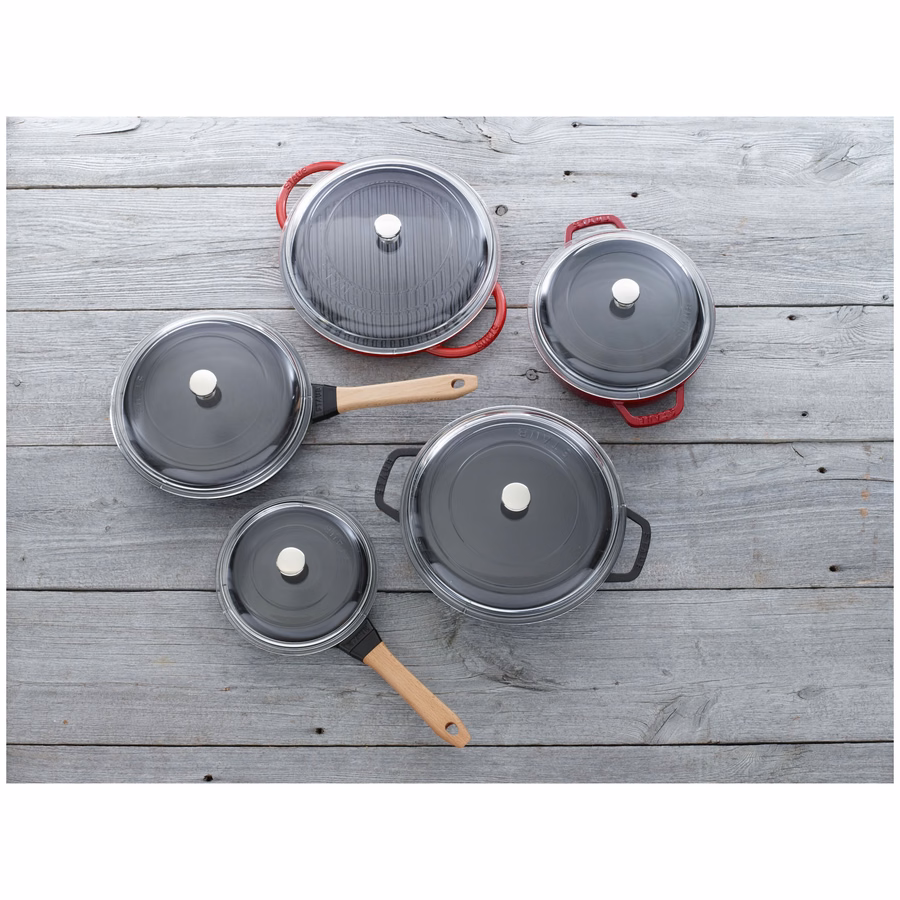 10-inch Glass Domed Lid