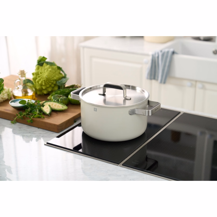 6-pc, 18/10 Stainless Steel, Pots And Pans Set