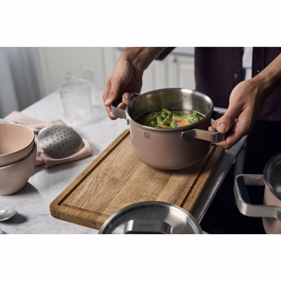 6-pc, 18/10 Stainless Steel, Pots And Pans Set