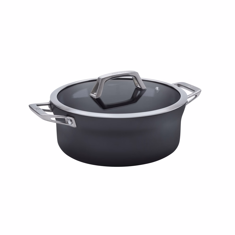 10-pc, Hard Anodized Ceramic Nonstick Cookware Set Ceramic Coating