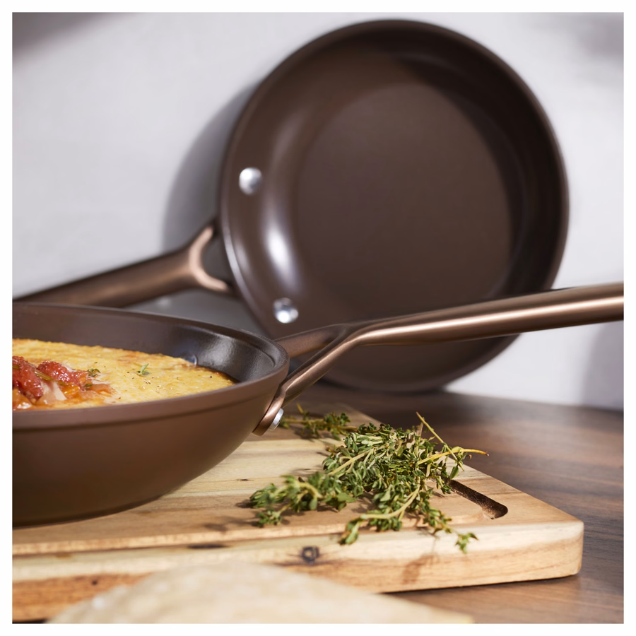 2-pc, Frying Pan Set Ceramic Nonstick Titanium