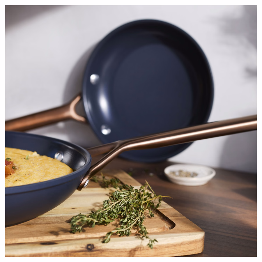 2-pc, Frying Pan Set Ceramic Nonstick Titanium