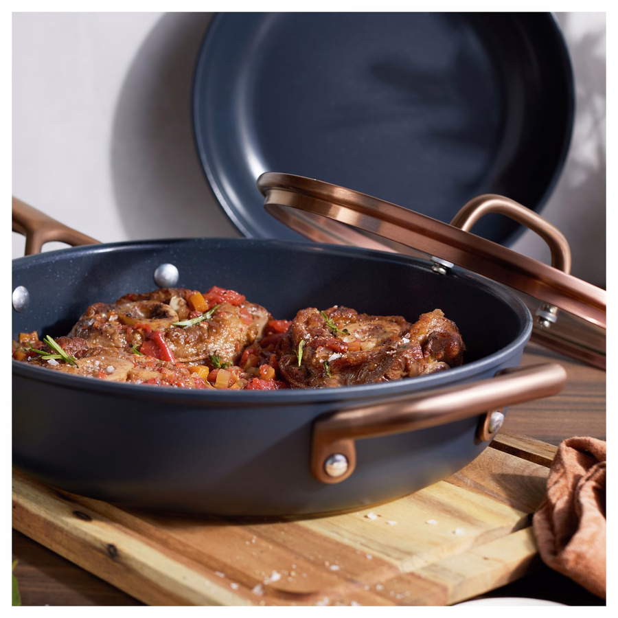 7-pc, Cookware Set Ceramic Nonstick Titanium