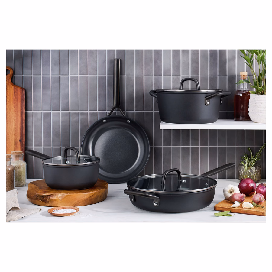 7-pc, Cookware Set Ceramic Nonstick Titanium