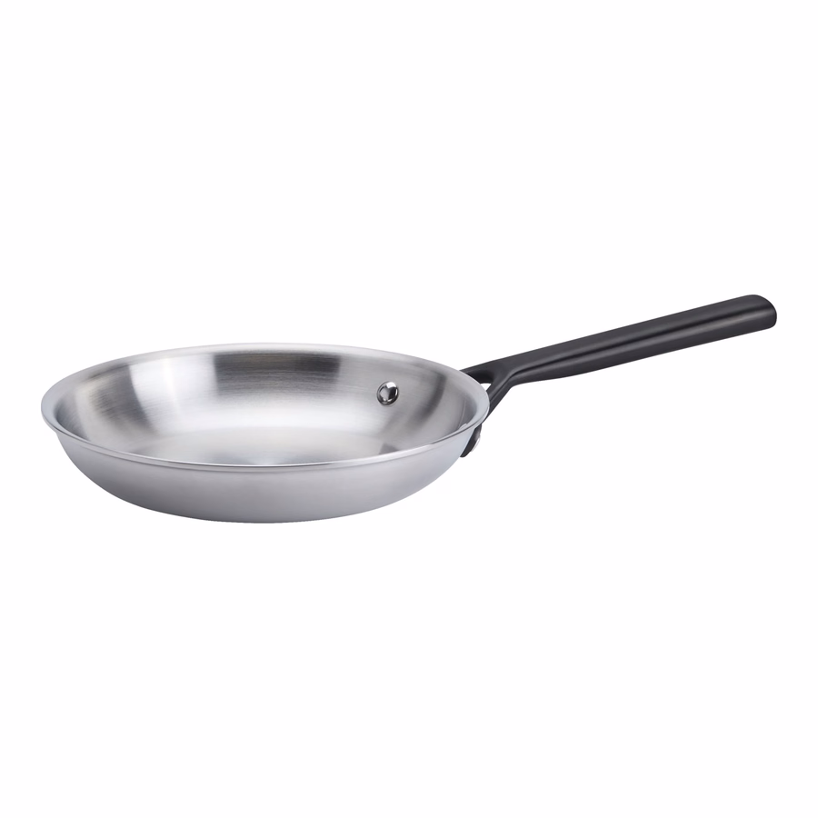 2-pc, Stainless Steel Fry Pan Set