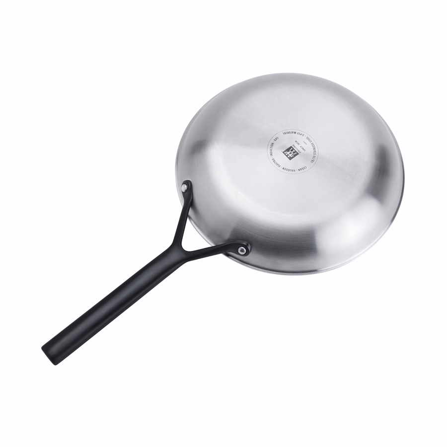 2-pc, Stainless Steel Fry Pan Set