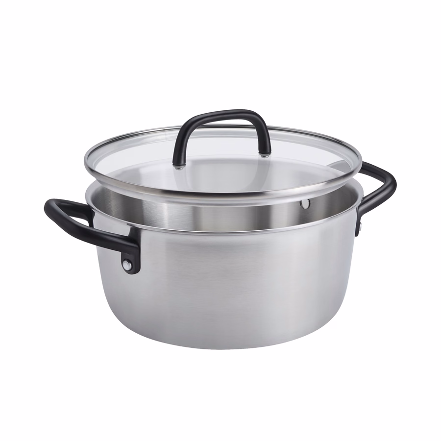 7-pc, Stainless Steel, Cookware Set