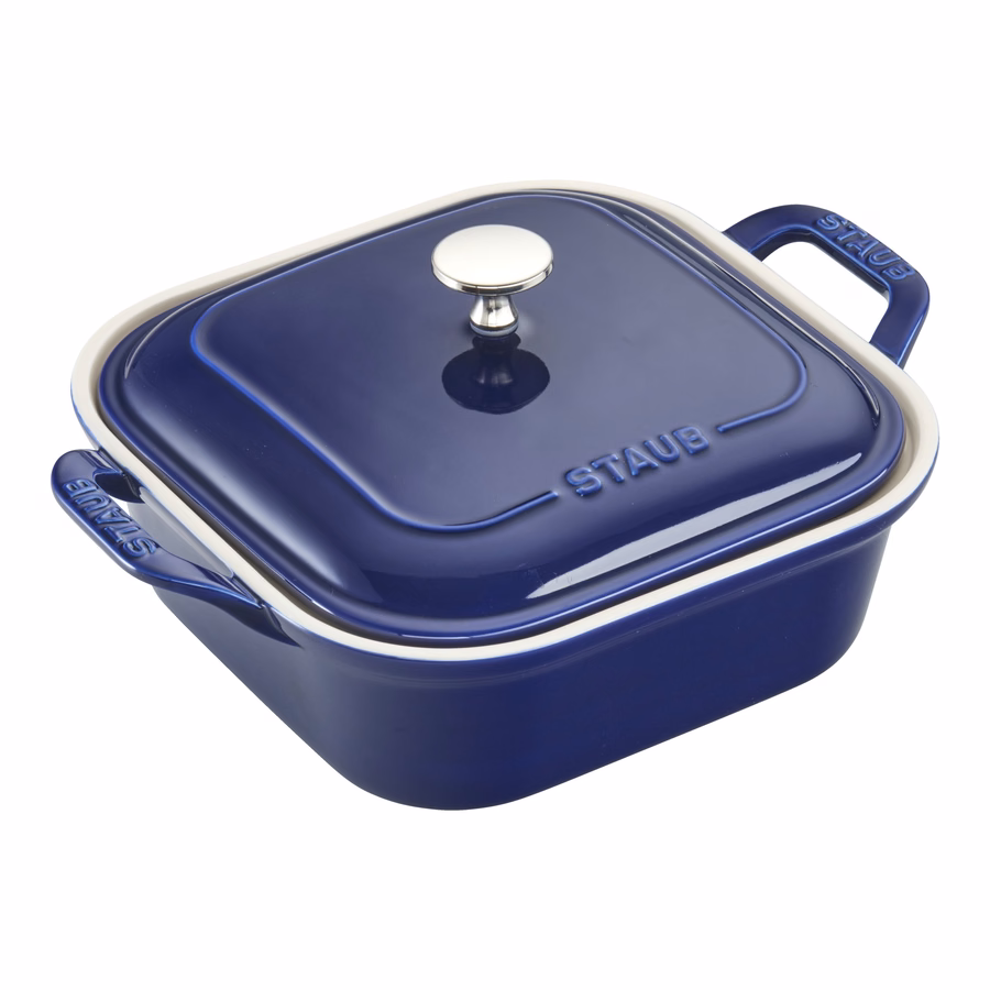 4-pc, Mixed Baking Dish Set, Dark Blue