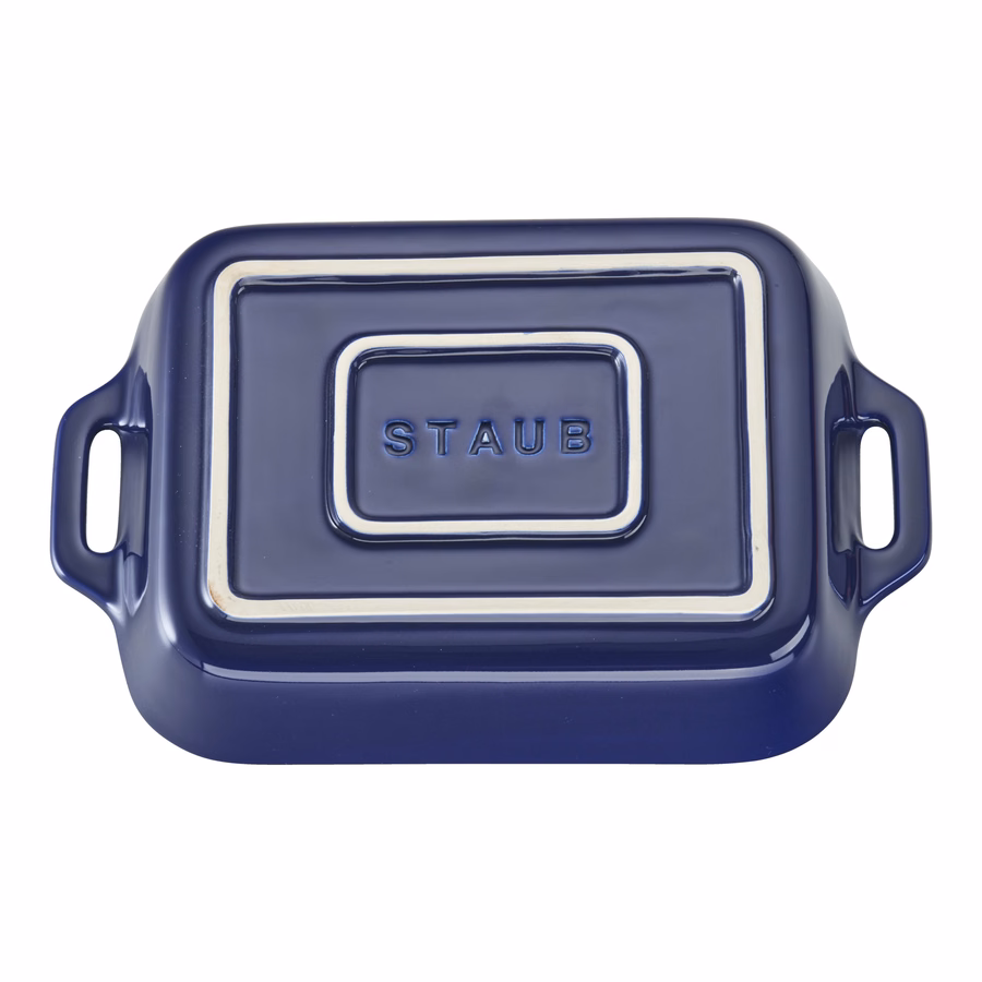 4-pc, Mixed Baking Dish Set, Dark Blue