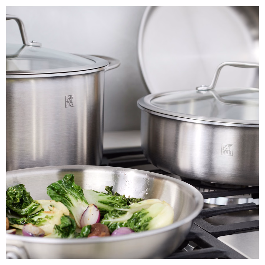 10-pc, Stainless Steel, Cookware Set