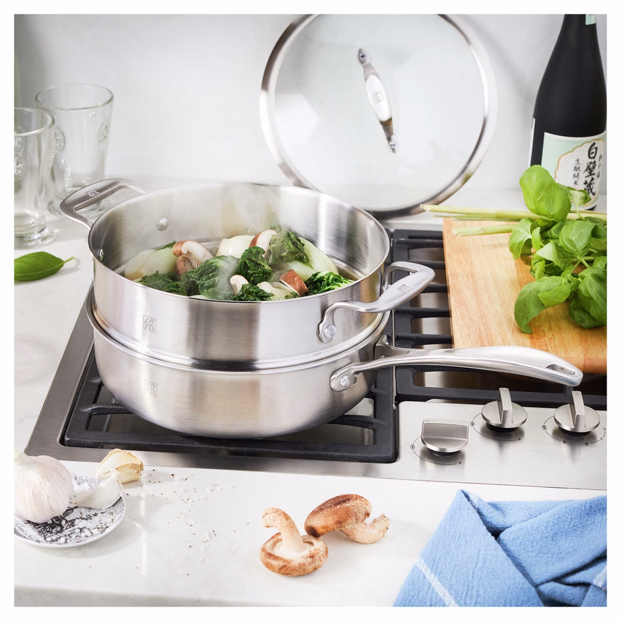 12-pc, Stainless Steel, Cookware Set