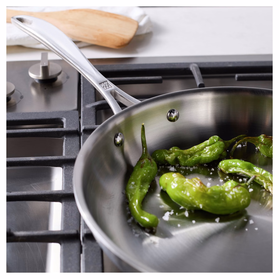 2-pc, Stainless Steel, Frying Pan Set