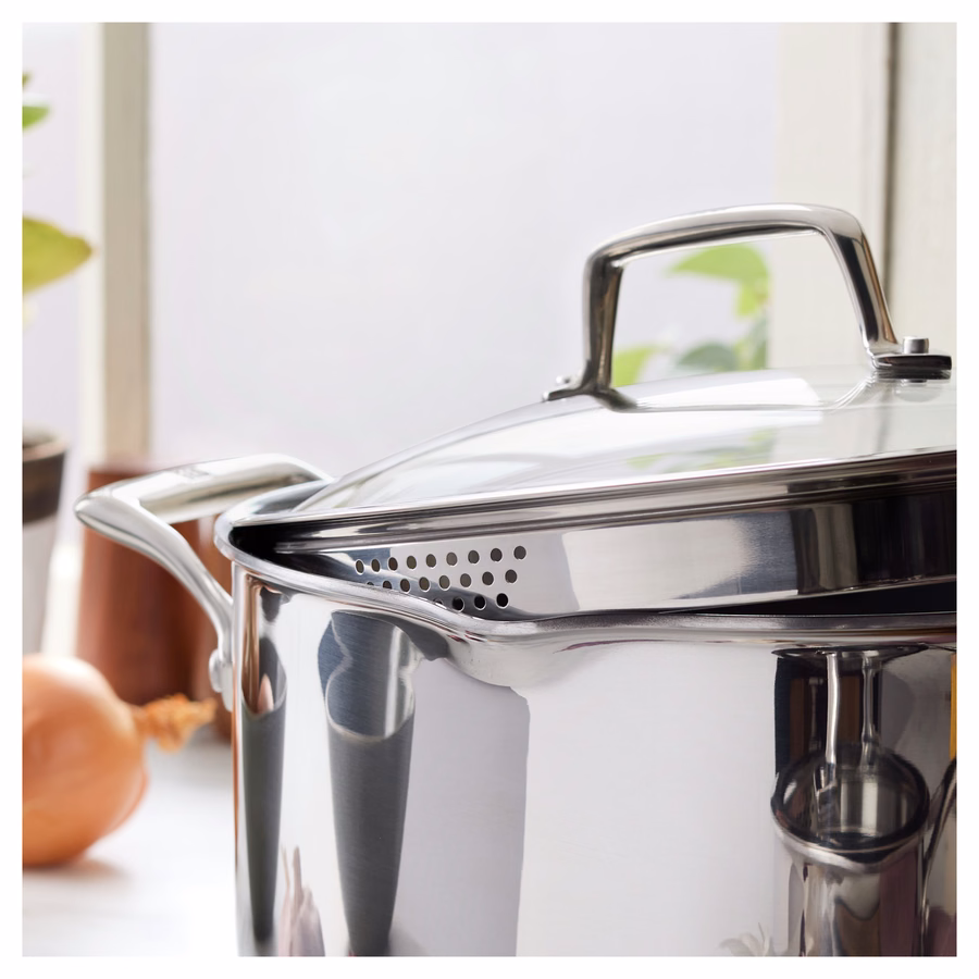 10-pc, 18/10 Stainless Steel, Pots And Pans Set Ceramic Coating