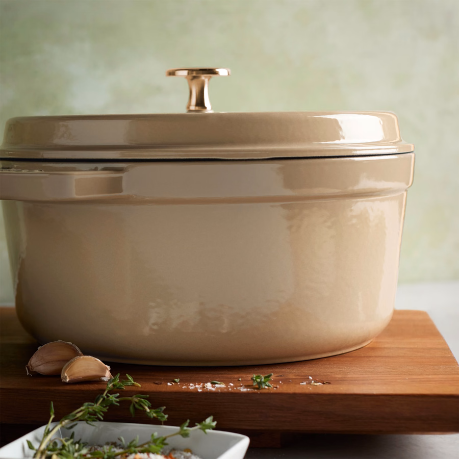 4 qt, Round, Cocotte, Sesame