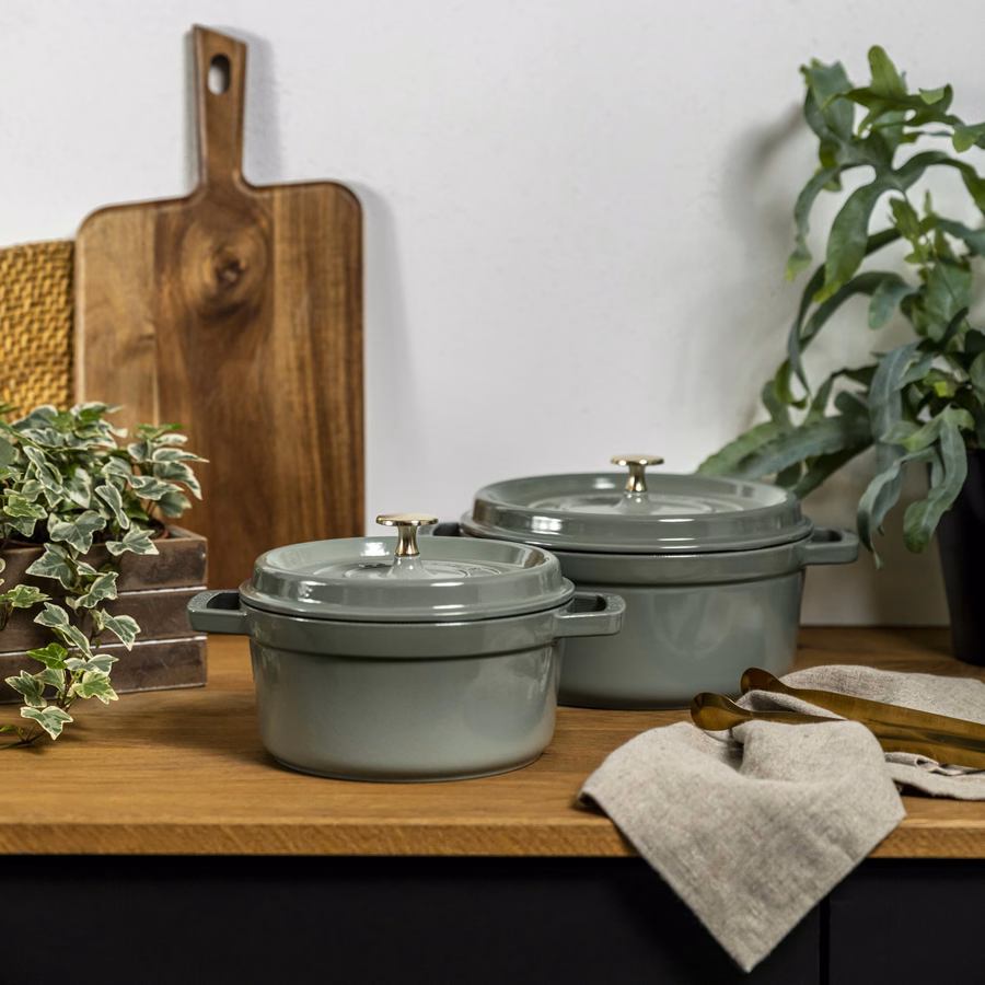 4 qt, Round, Dutch Oven, Eucalyptus
