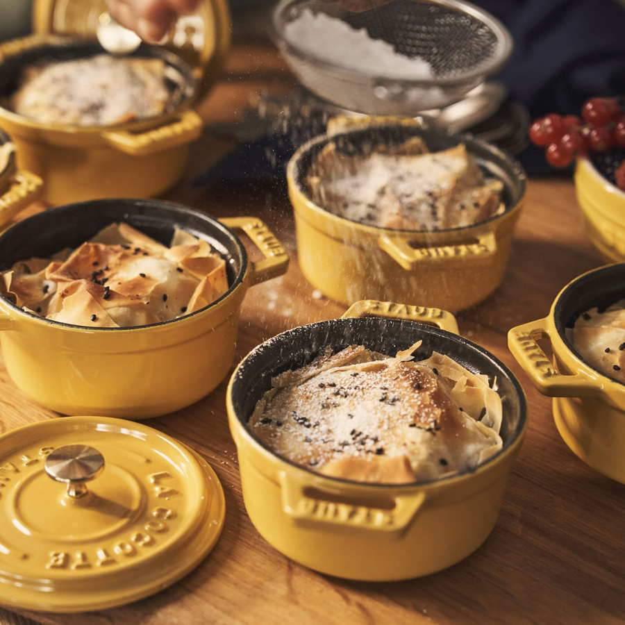 0.25 qt, Mini Round Dutch Oven, Citron