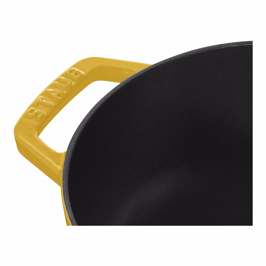 6.25 qt, Wide Oval Dutch Oven, Citron