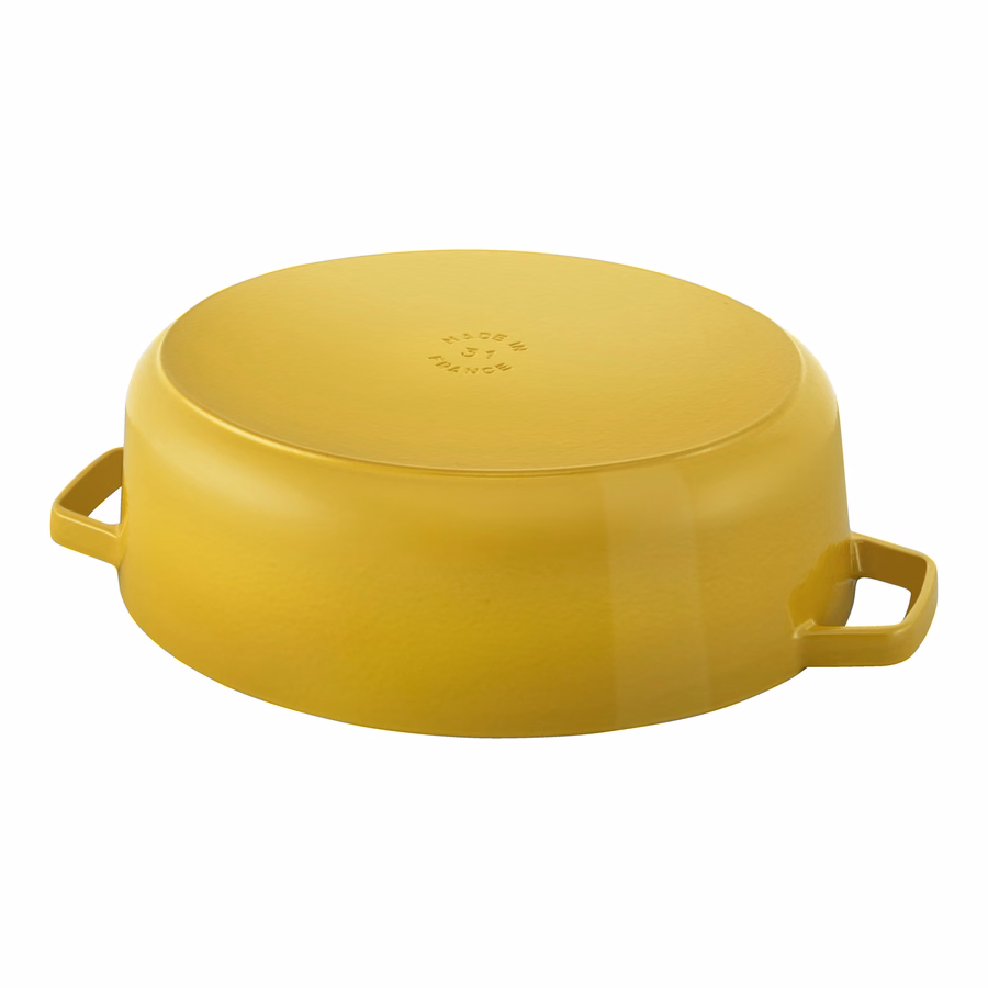 6.25 qt, Wide Oval Dutch Oven, Citron