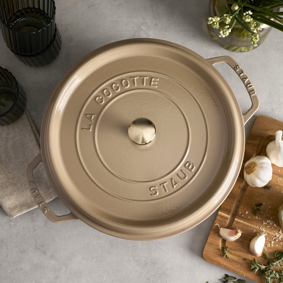 7 qt, Round, Dutch Oven, Sesame
