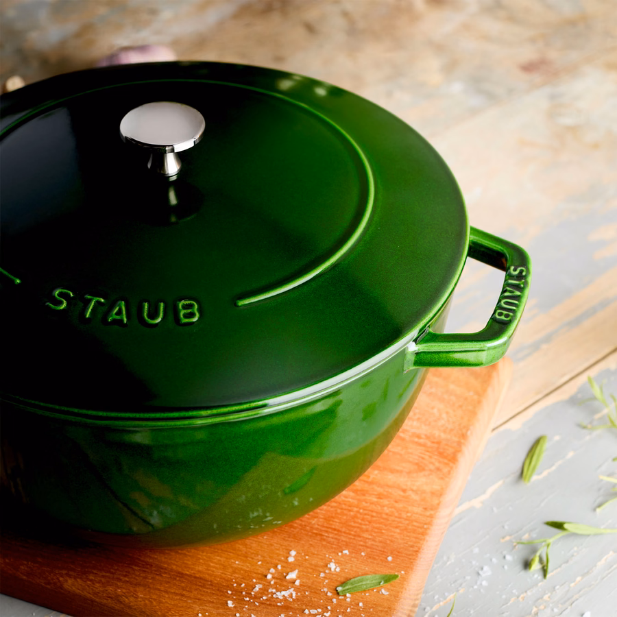 5 qt, French oven, Basil