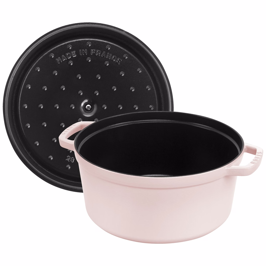 7 qt, Round, Dutch Oven, Peony Pink