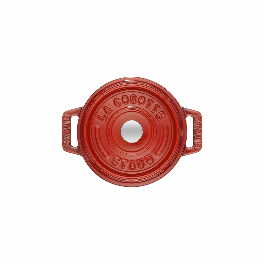 0.25 qt, Mini Round Dutch Oven, Cherry