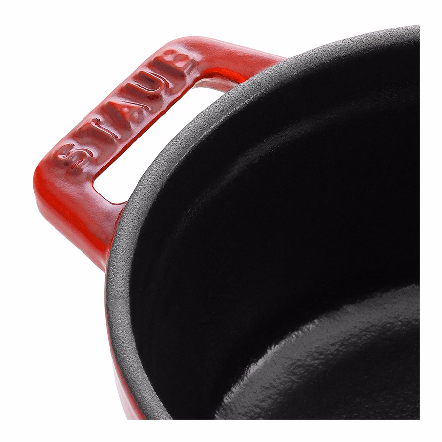 0.25 qt, Mini Round Dutch Oven, Cherry