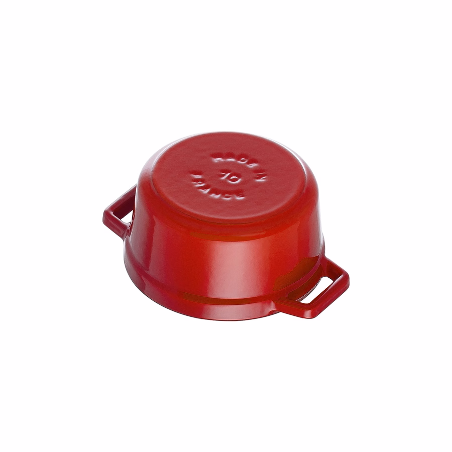 0.25 qt, Mini Round Dutch Oven, Cherry