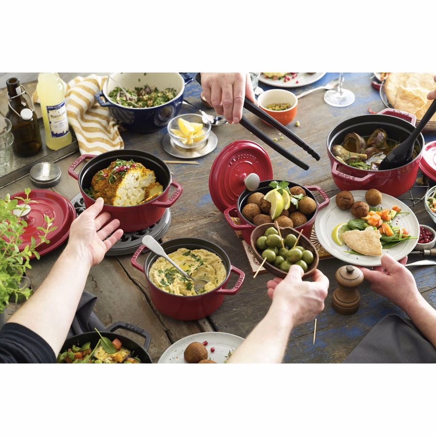 2.75 qt, Round, Dutch Oven, Cherry